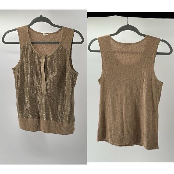 J.crew sequins sleeves top size small - Picture 1 of 12